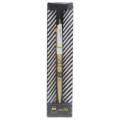 Japan Miffy Brass Clip Ball Pen - Miffy 70th Anniversary Crown Gold White - 4