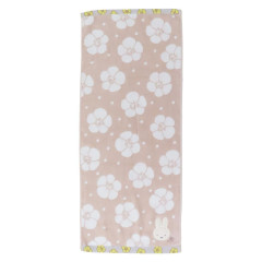 Japan Miffy Jacquard Face Towel - Miffy : Flower Hibiscus