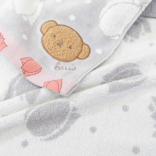 Japan Miffy Jacquard Face Towel - Boris : Flower Tulip - 2