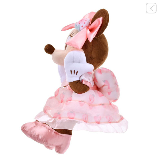 Japan Disney Store Plush Toy - Minnie Mouse : Strawberry Collection with Strawberry Scent - 3