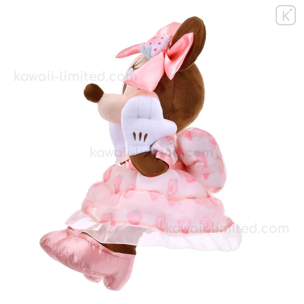 Japan Disney Store Plush Toy - Minnie Mouse : Strawberry Japan Disney Store Plush Toy - Minnie Mouse : Strawberry