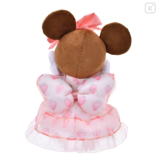 Japan Disney Store Plush Toy - Minnie Mouse : Strawberry Collection with Strawberry Scent - 4
