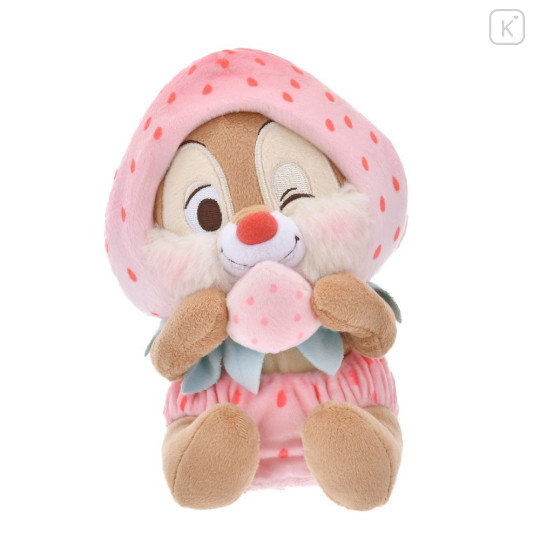 Japan Disney Store Plush Toy - Dale : Strawberry Collection with Strawberry Scent - 2