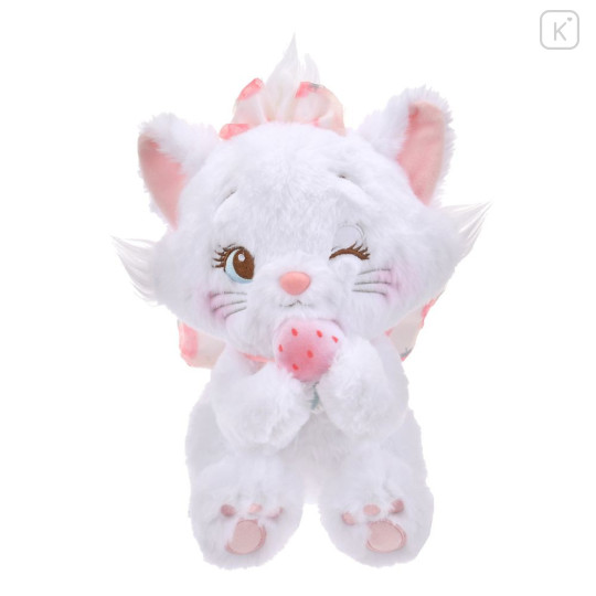 Japan Disney Store Plush Toy - Marie : Strawberry Collection with Strawberry Scent - 2