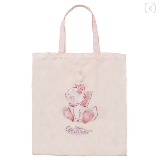 Japan Disney Store Eco Shopping Bag - Marie : Strawberry Collcetion - 2