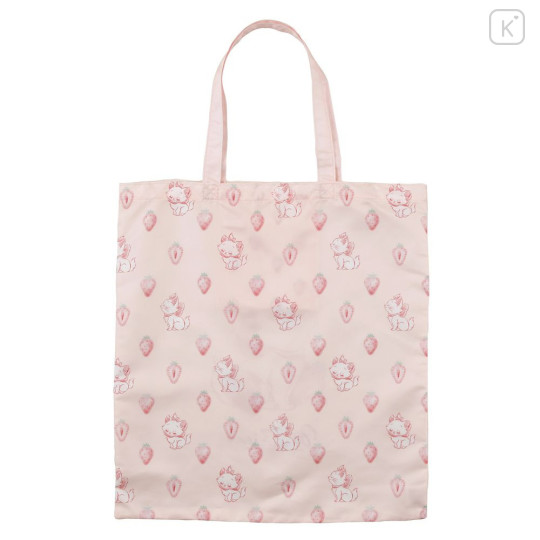 Japan Disney Store Eco Shopping Bag - Marie : Strawberry Collcetion - 3