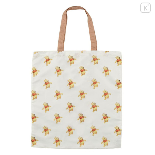 Japan Disney Store Eco Shopping Bag - Pooh : Watercolor Happy - 3