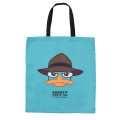 Japan Disney Store Eco Shopping Bag - Perry the Platypus : Turquoise - 3