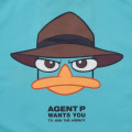Japan Disney Store Eco Shopping Bag - Perry the Platypus : Turquoise - 7
