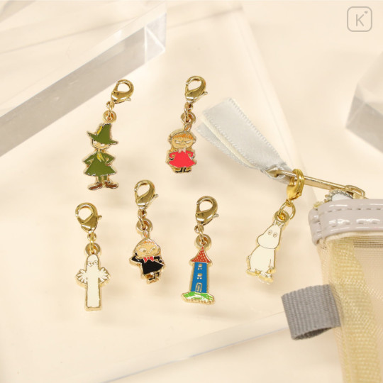 Japan Moomin Tiny Metal Charm - Hattifatteners - 2