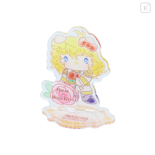 Japan Sanrio × The Rose of Versailles Acrylic Stand - Hello Kitty Oscar - 2