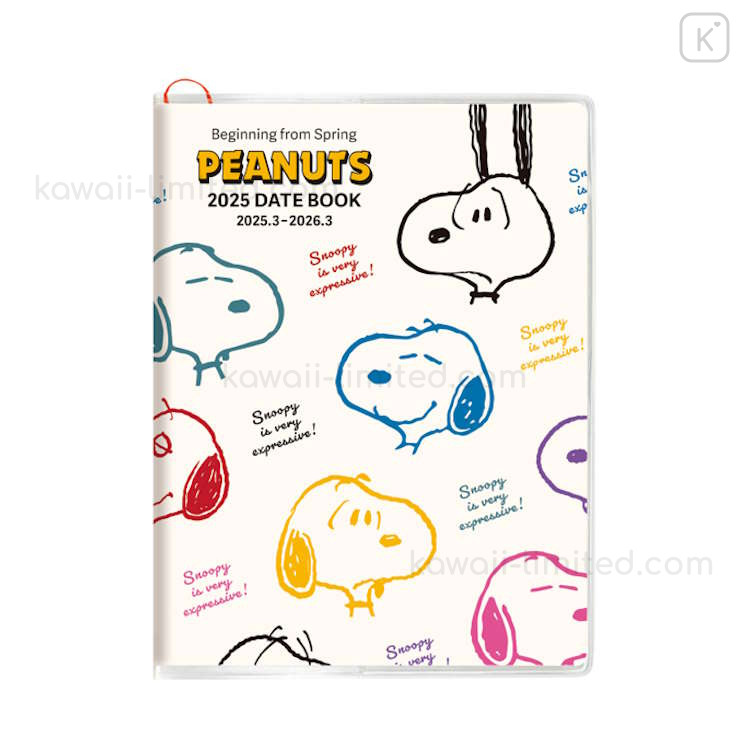 ◎5月新刊◎　ꕤ୭*専用出品①܀ꕤ୭* Japan Peanuts A5 Planner Monthly Schedule Book - Snoopy