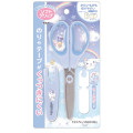 Japan Sanrio Scissors with Cap - Cinnamoroll : Milk Unicorn Soda - 1