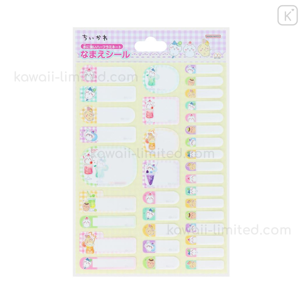 人気絶頂 Japan Chiikawa Name Tag Sticker - Chiikawa : Soda Drink 冷蔵庫・冷凍庫