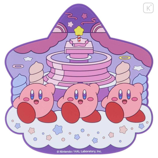 Japan Kirby Rubber Magnet - Kirby : Party Cake - 1