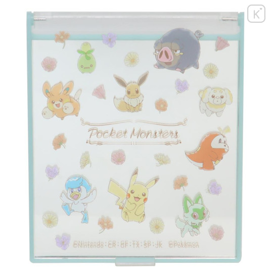Japan Pokemon Folding Mirror (M) - Pocket Monster : Flower Cafe - 1