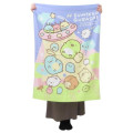 Japan San-X Blanket - Sumikko Gurashi : Mysterious Friends Green Purple - 4