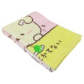 Japan San-X Face Towel - Ishiyowa-chan : Light Pink Omelet - 3