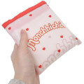 Japan Monchhichi Eco Shopping Bag - Orange Ghingam - 4