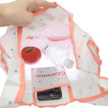 Japan Monchhichi Eco Shopping Bag - Chimutan Gingham Pink - 3
