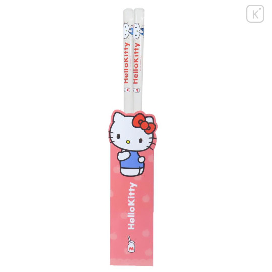 Japan Sanrio Chopsticks 23cm - Hello Kitty : Colorful - 1