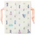 Japan Super Mario Brothers Drawstring Pouch - Beige Pink - 1