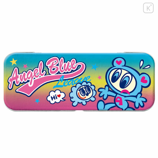 Japan Angel Blue Tin Pencil Case - Rainbow Hi - 1
