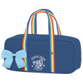 Japan Angel Blue Boston Bag Pen Case - Rainbow Ribbon - 1