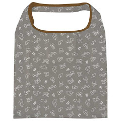 Japan San-X Eco Shopping Bag With Pocket - Rilakkuma : Basic Rilakkuma Favorite Things