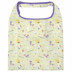 Japan Sanrio Eco Shopping Bag With Pocket - Characters Toddler Light Yellow