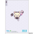 Japan San-X 3 Pockets A6 Index File Holder - Korilakkuma : Korilakkuma's Little Devil Feeling - 2