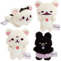 Japan San-X Tenori Plush (SS) 4pcs Set - Rilakkuma : Korilakkuma's Little Devil Feeling - 1