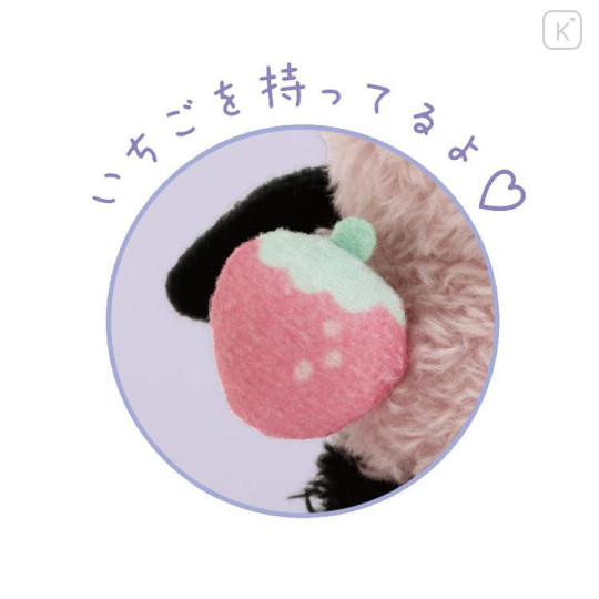 Japan San-X Hanging Plush - Korilakkuma : Korilakkuma's Little Devil Feeling Little Devil Bunny Pink - 4