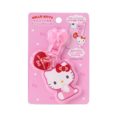 Japan Sanrio Original Keyring Hanger with Mascot Phone Charm - Hello Kitty