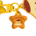 Japan Sanrio Original Keyring Hanger with Mascot Phone Charm - Pompompurin - 4