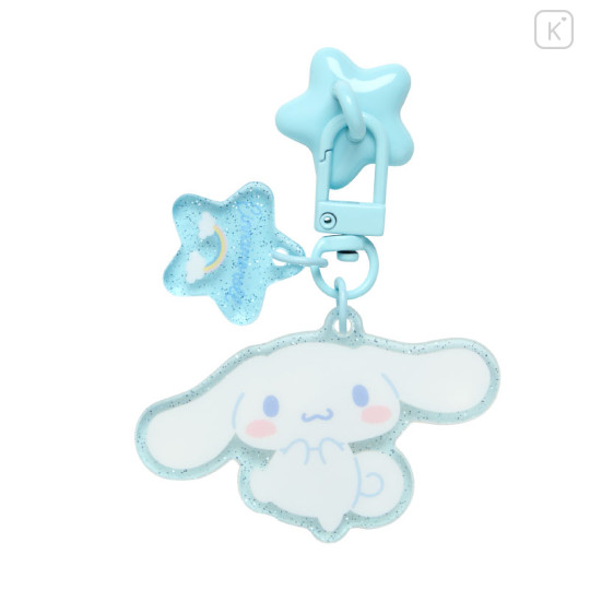 Japan Sanrio Original Keyring Hanger with Mascot Phone Charm - Cinnamoroll - 2