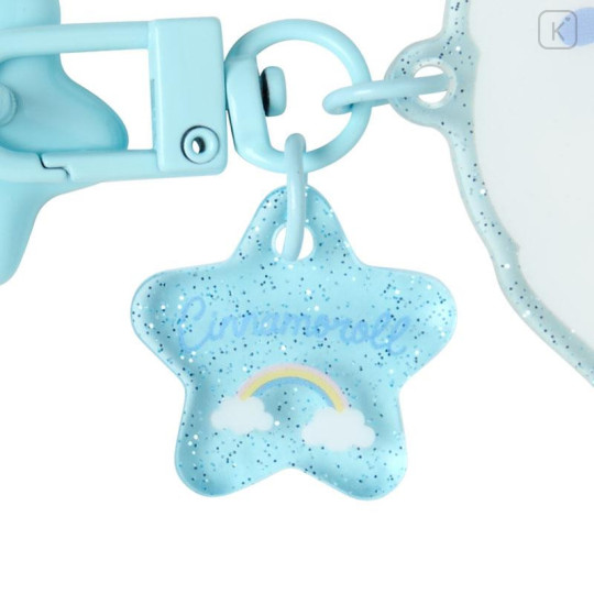 Japan Sanrio Original Keyring Hanger with Mascot Phone Charm - Cinnamoroll - 4