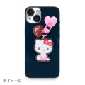Japan Sanrio Original Keyring Hanger with Mascot Phone Charm - Kuromi - 5