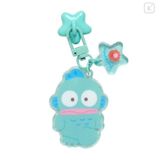 Japan Sanrio Original Keyring Hanger with Mascot Phone Charm - Hangyodon - 2