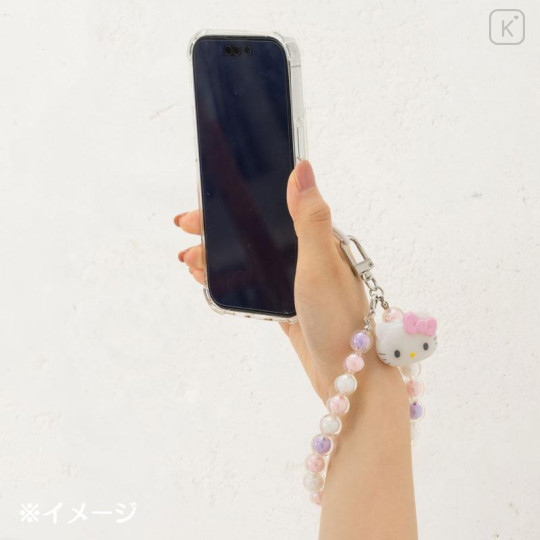 Japan Sanrio Original Beaded Hand Strap - Hello Kitty - 4