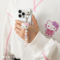 Japan Sanrio Original Beaded Hand Strap Phone Charm - Cinnamoroll - 5