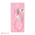 Japan Sanrio Original Beaded Hand Strap Phone Charm - Hangyodon - 2