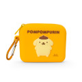 Japan Sanrio Original Silicone Mini Pouch - Pompompurin - 1