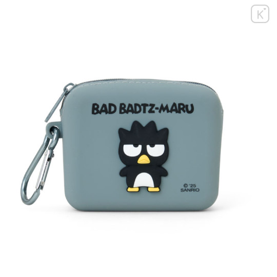 Japan Sanrio Original Silicone Mini Pouch - Badtz-maru - 1