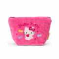 Japan Sanrio Original Sweets & Pile Pouch - Hello Kitty : Fluffy - 1