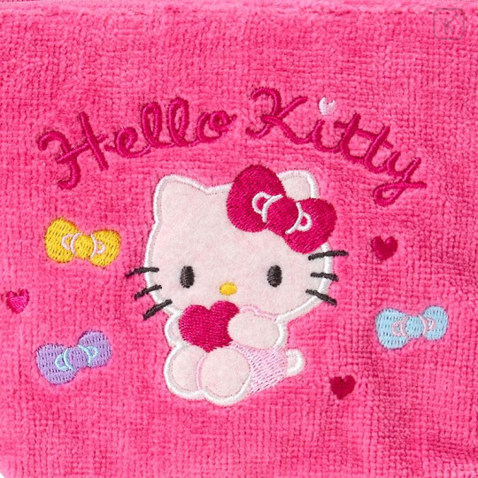 Japan Sanrio Original Sweets & Pile Pouch - Hello Kitty : Fluffy - 6