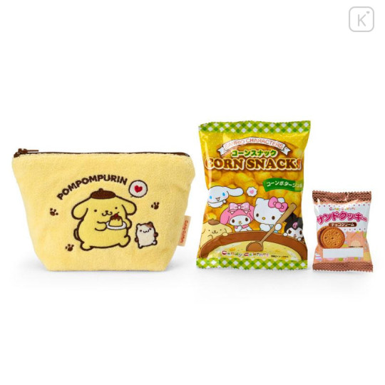 Japan Sanrio Original Sweets & Pile Pouch - Pompompurin : Fluffy - 4