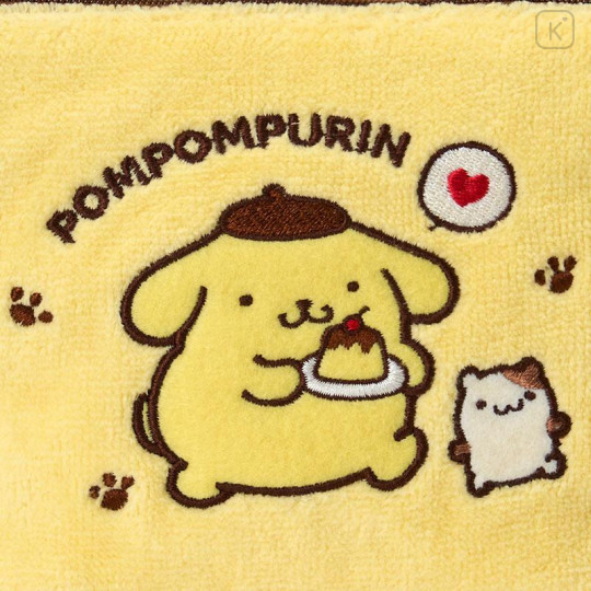 Japan Sanrio Original Sweets & Pile Pouch - Pompompurin : Fluffy - 6