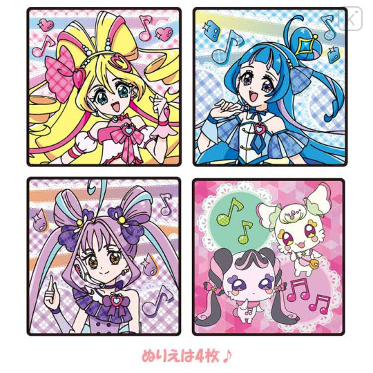 Japan Wonderful PreCure Water Coloring Set - Idol PreCure - 3