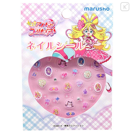 Japan Pretty Cure Kids Nail Sticker - Idol PreCure - 1